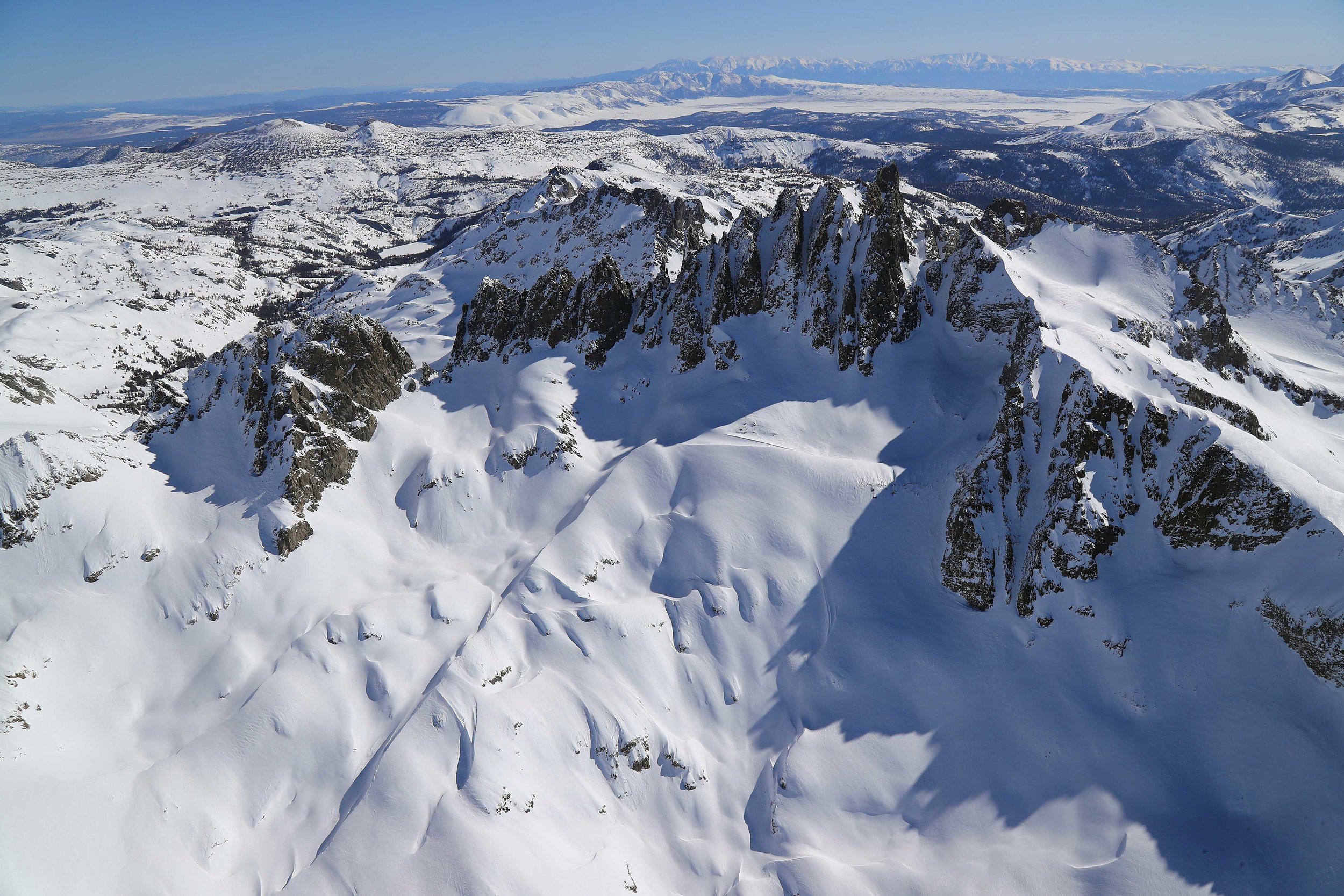 Deep snow in the Sierras portents well for California